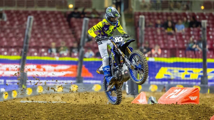 Supercross names Garrett Marchbanks (450s), Caden Dudney (250s) Rookies of the Year