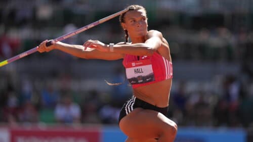 Josh Kerr holds off Cole Hocker for world indoor title, stokes rivalry with night-night celebration