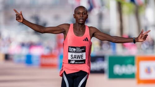 Sabastian Sawe given hero's welcome, car in Kenya after sub-two-hour marathon