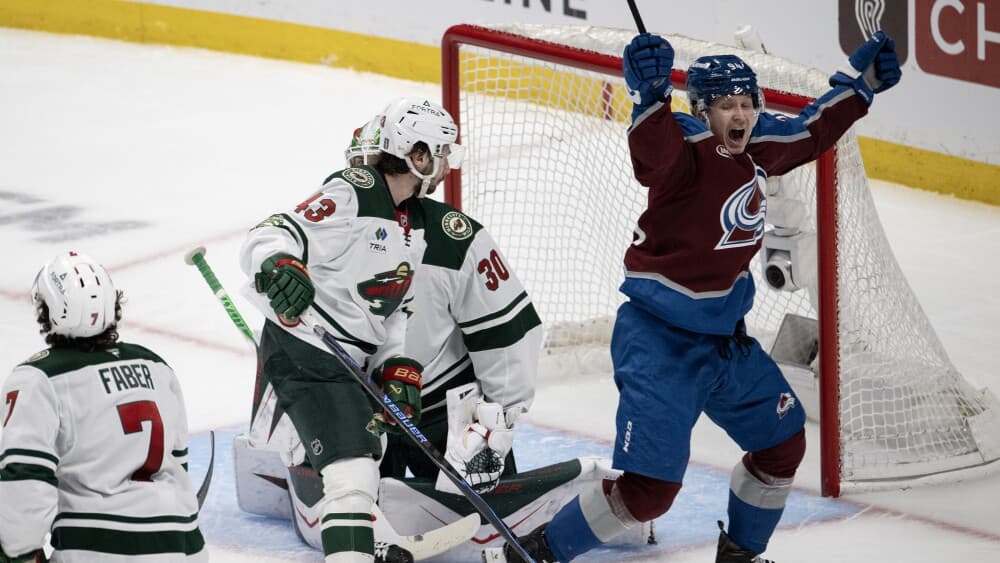 Brett Kulak scores 3:52 into OT, Avs advance to West final with 4-3 win over Wild