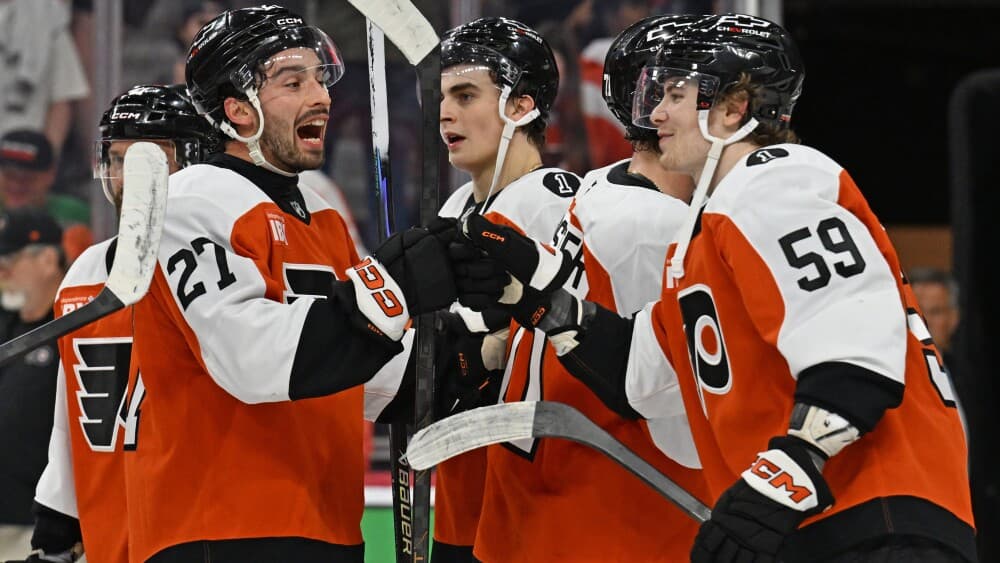 Playoff party time in Philadelphia! Flyers, fans rejoice at long-awaited return to postseason
