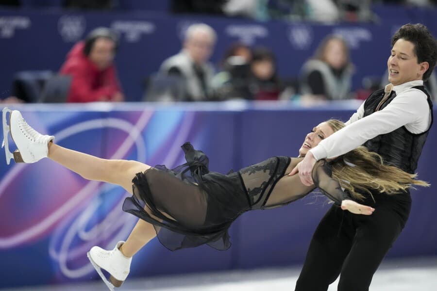 Emilea Zingas, Vadym Kolesnik eager to carry on U.S. ice dance tradition at World Championships