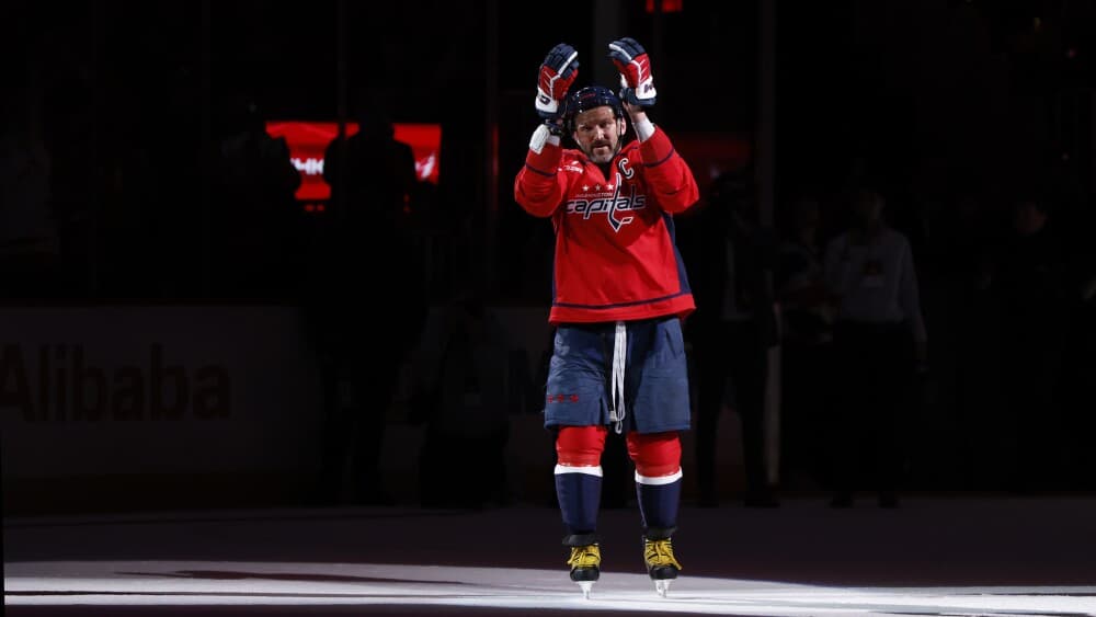 Alex Ovechkin's response to fans’ request for 1 more year: ‘I’ll think about it’