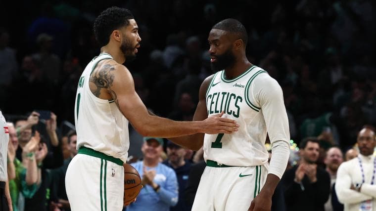 Celtics Superstar Duo Sings Each Other's Praises After Monster Game Vs. Heat