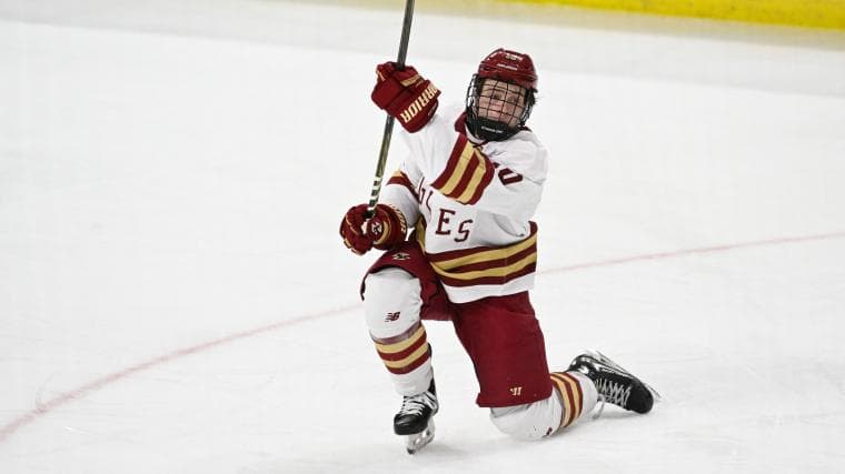 Why James Hagens Isn't In Bruins Lineup vs. Lightning