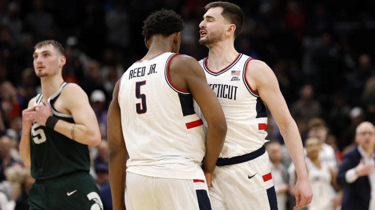 What Channel Is UConn Men's Basketball On? Live Stream, Start Time for Elite Eight Game vs. Duke