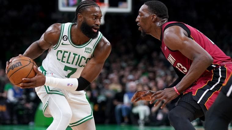 Celtics Star Brown Fires Game-Saving Dunk!