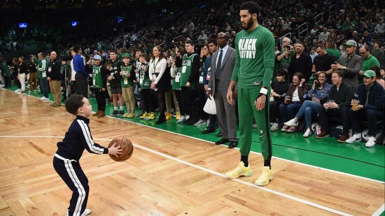 Jayson Tatum Receives Heartwarming Message From His Son, Deuce, Amid Injury Return