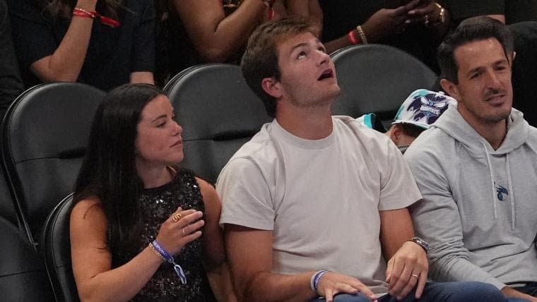 Patriots' Drake Maye Has New Look After Buzzing Head For Charity