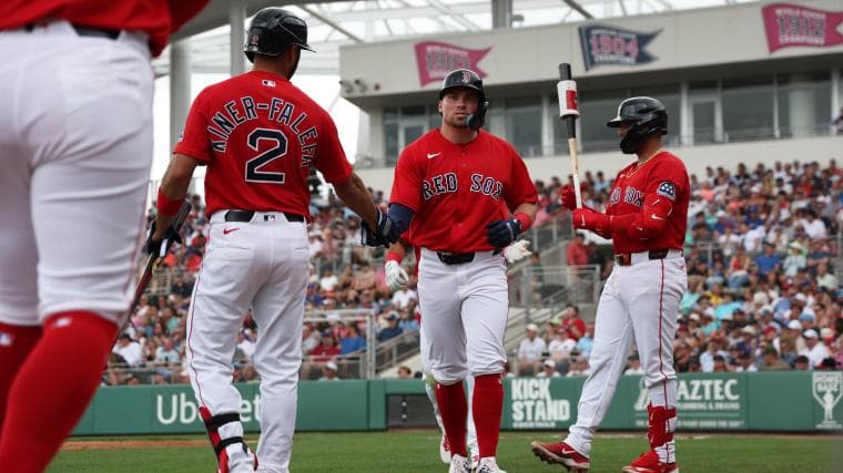 New Headline: Machado Elevates Spring Showings With Red Sox's Top Pitching Prospect Chance