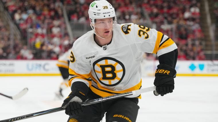 Morgan Geekie Hopeful Bruins Can Take 'Deep Breath' By Clinching Playoff Berth