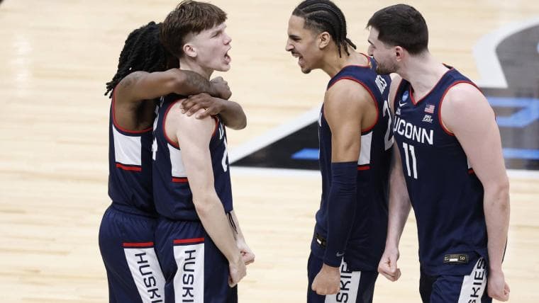 What Channel Is UConn Men's Basketball On? Live Stream, Start Time for Final Four Game vs. Illinois