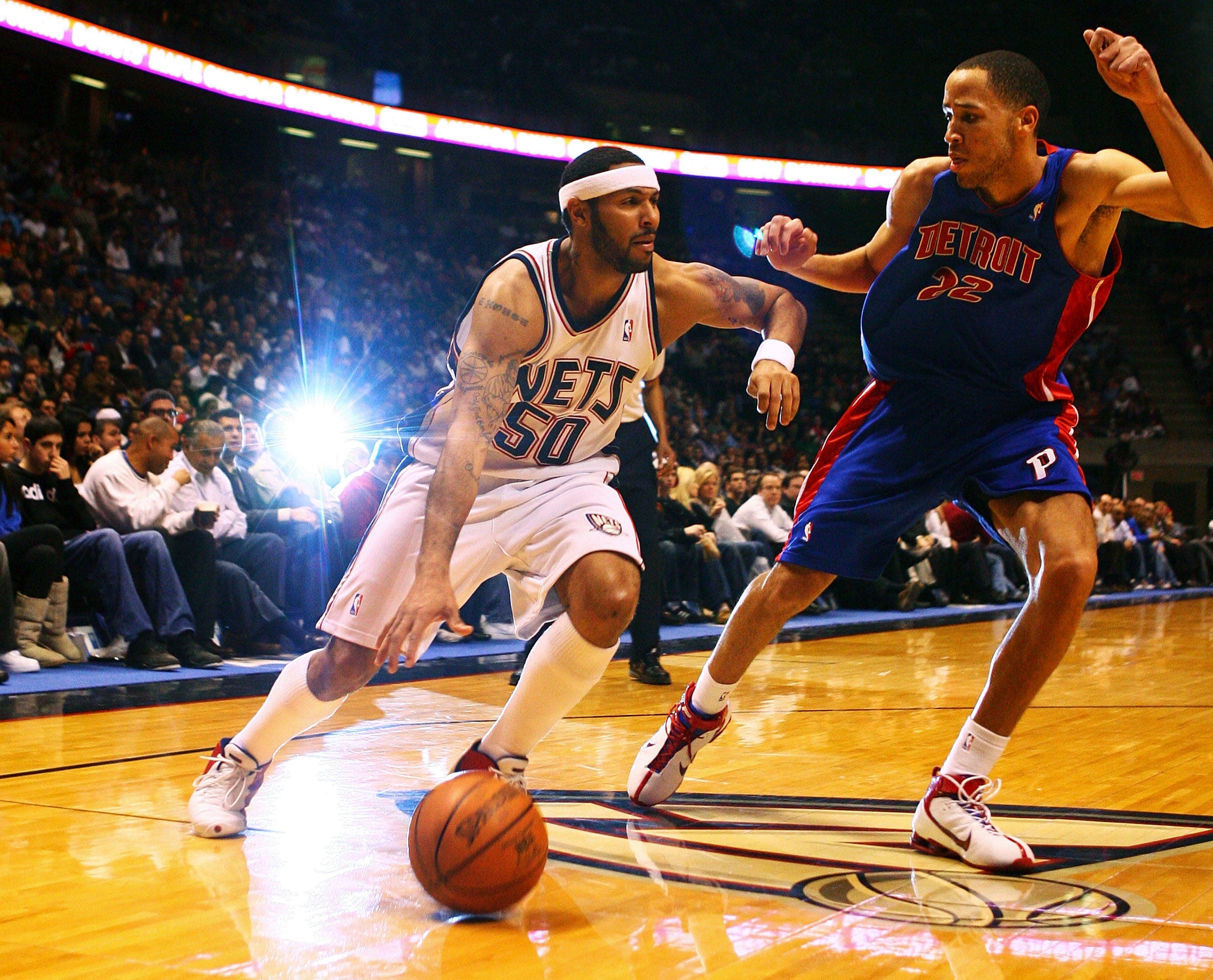 Brooklyn Nets jersey history No. 50 - Eddie House (2006-07)