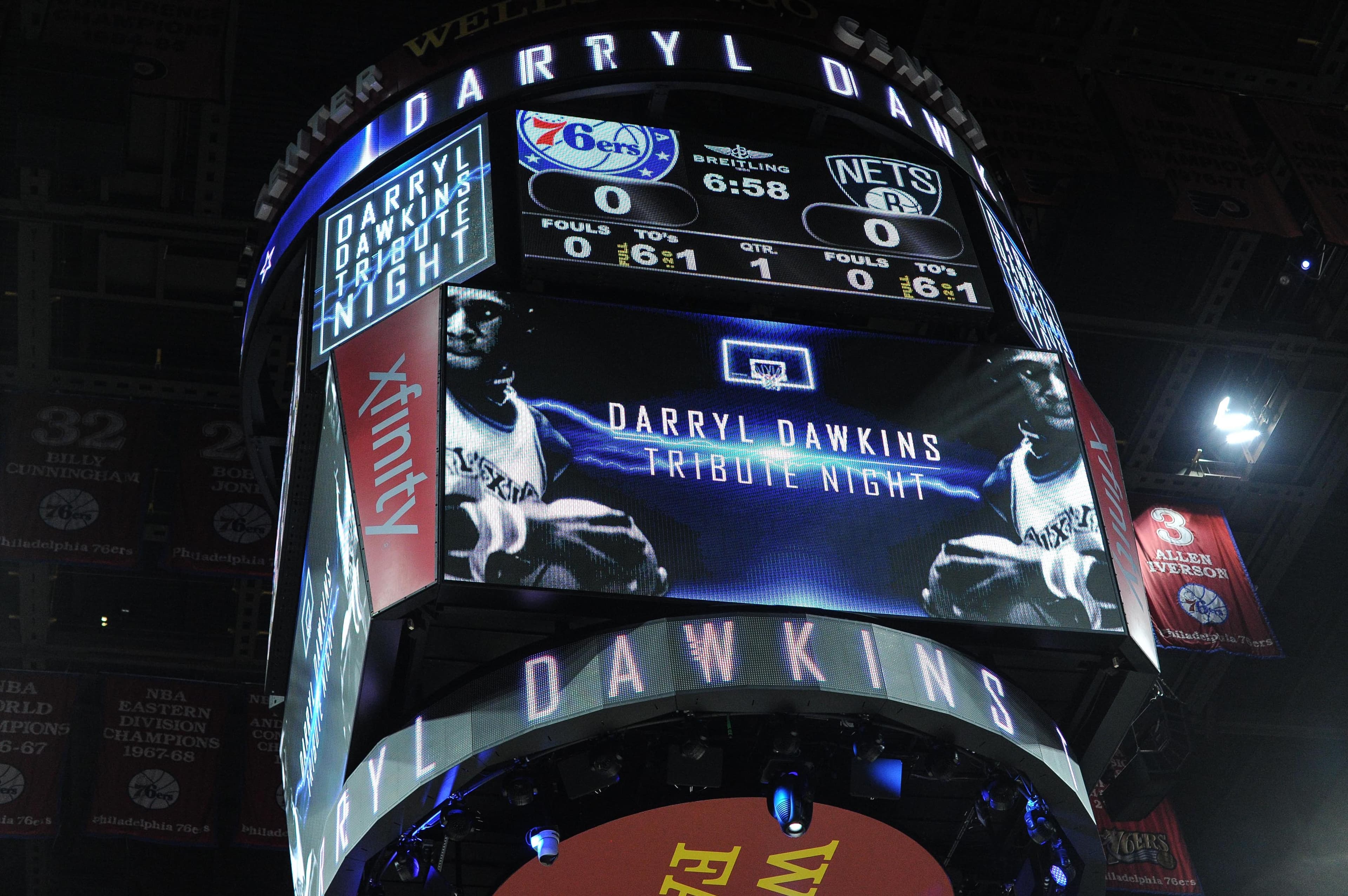 Brooklyn Nets jersey history No. 53 - Darryl Dawkins (1982-87)