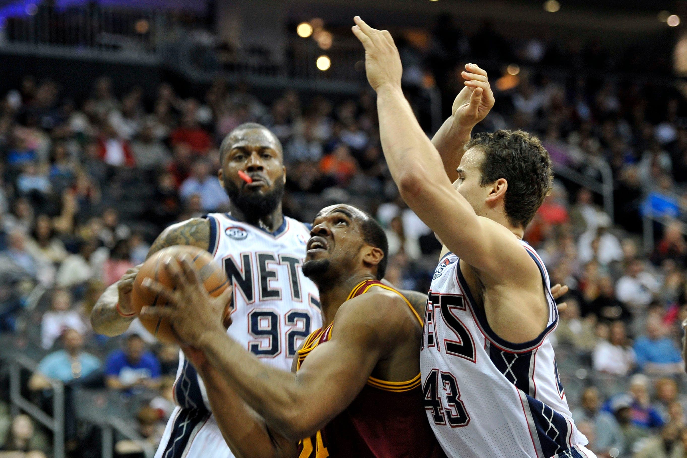 Brooklyn Nets jersey history No. 92 - DeShawn Stevenson (2011-12)