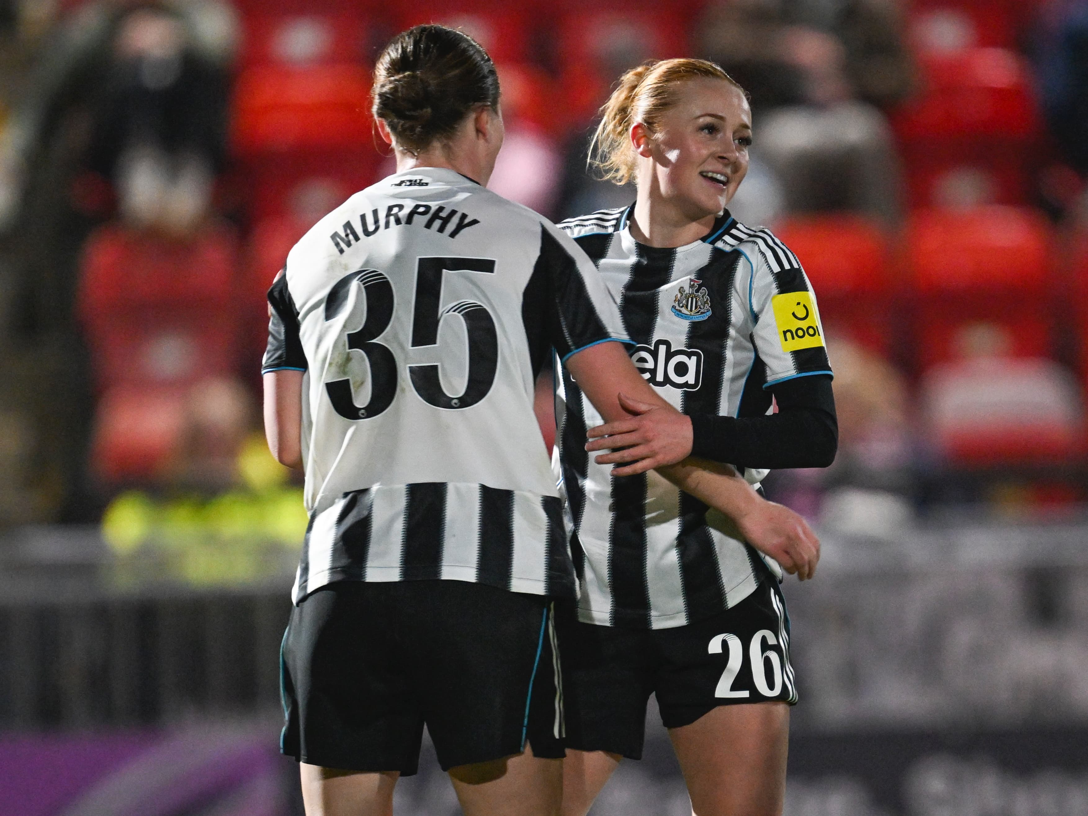 Newcastle United Women 2 Birmingham City Women 0