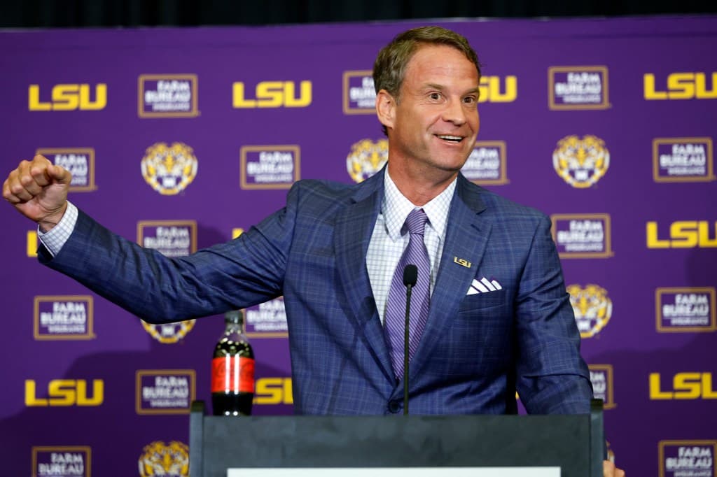 Lane Kiffin Fining LSU Players for Breaking Team Rules
