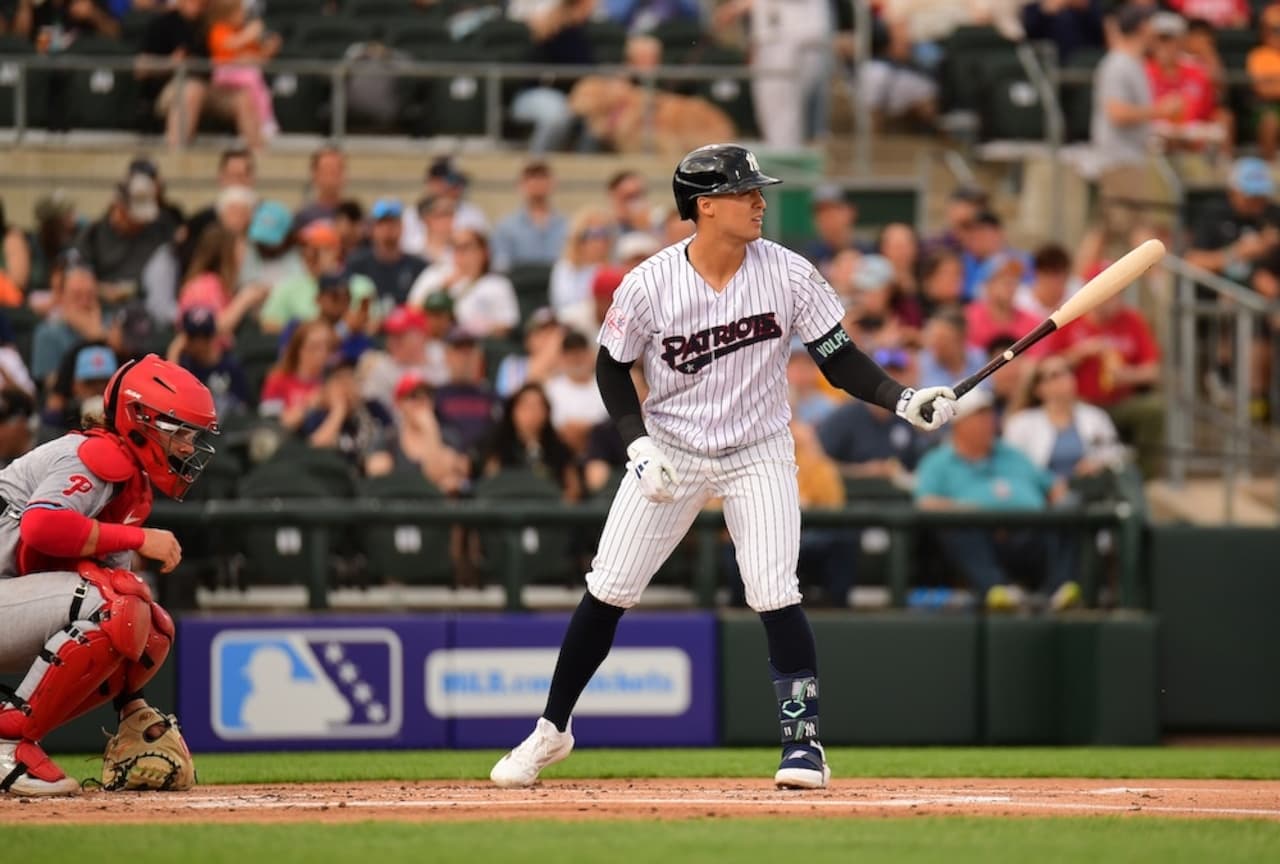 Yankees’ Anthony Volpe debuts for Somerset … facing Phillies’ Zack Wheeler!