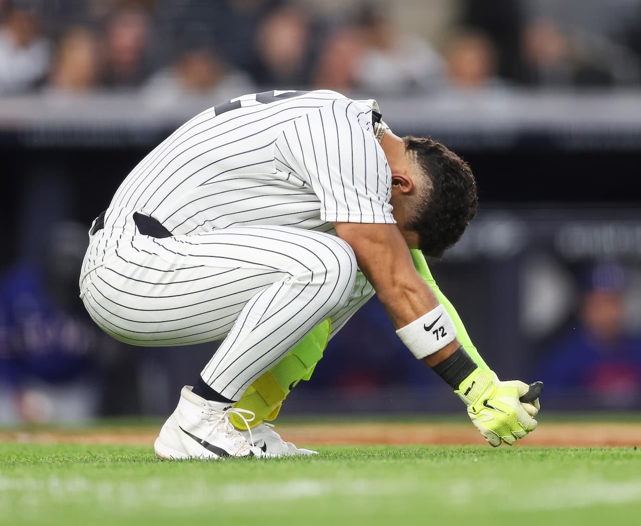 Now what? Yankees’ Jose Caballero drilled in elbow after Anthony Volpe bombs in Triple-A
