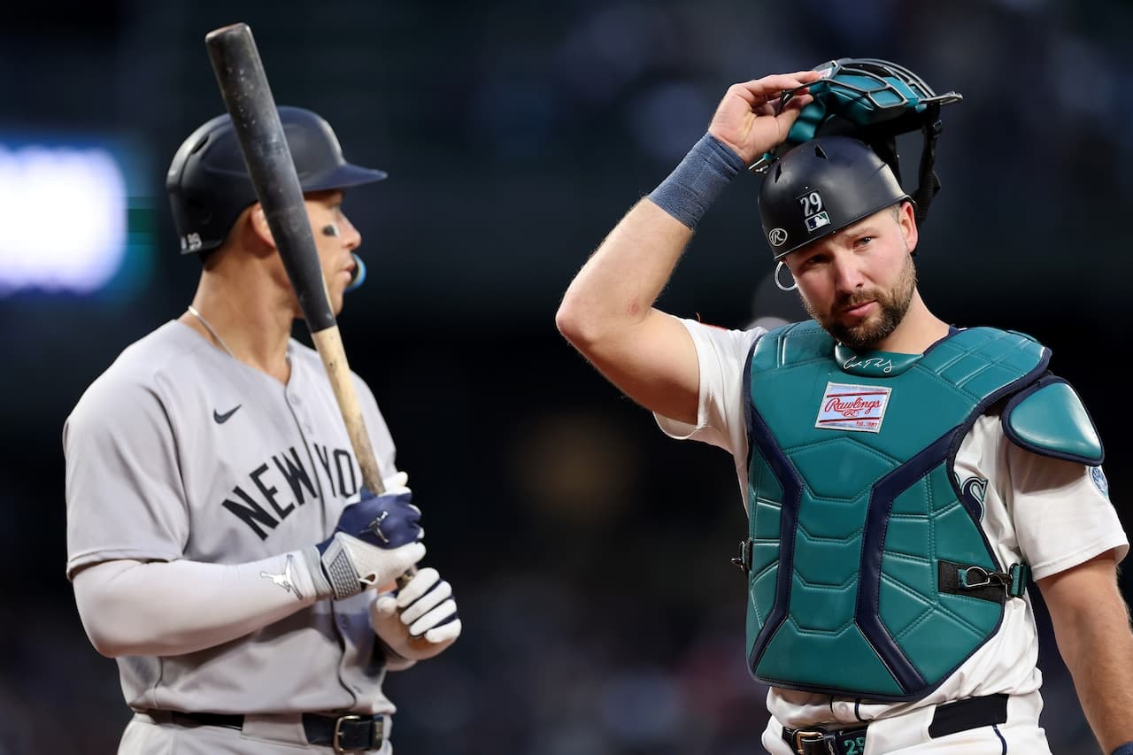 ‘Mental break’ delays Yankees’ Aaron Judge, Mariners’ Cal Raleigh  1st ’26 showdown