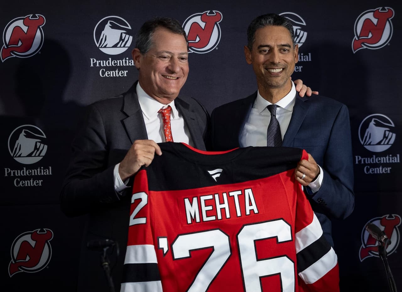 Devils introduce poker-playing GM who embraces chance to turn franchise around: ‘No one’s happy’
