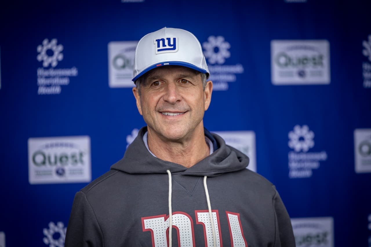 NFL schedule 2026: John Harbaugh’s first Giants opponent revealed