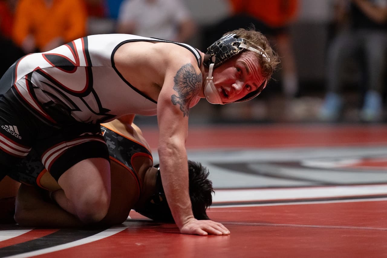 2 N.J. state champions met in NCAA Wrestling’s blood round. Only 1 could become All-American.