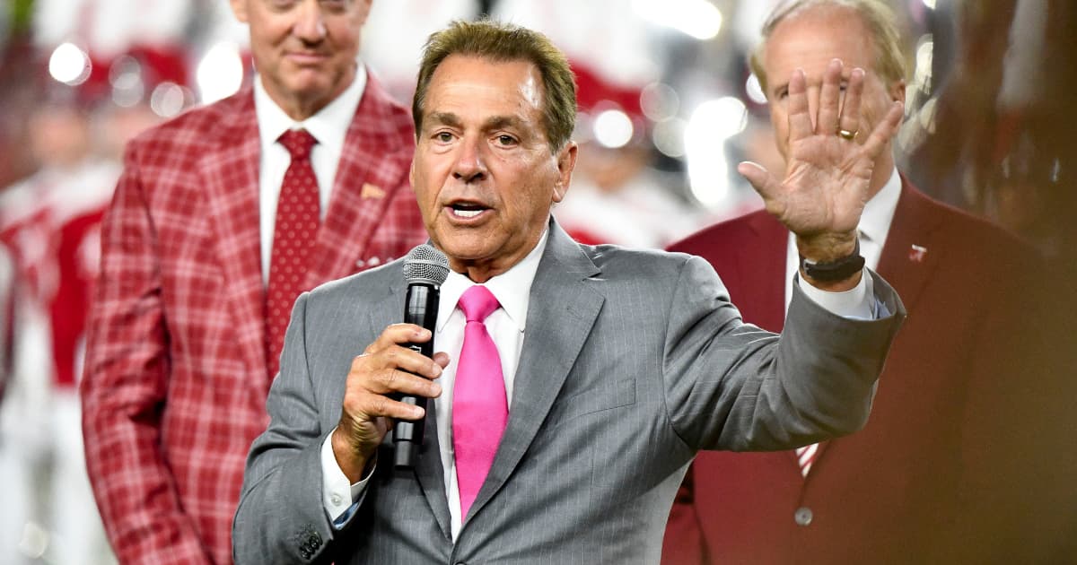 Nick Saban calls for ‘equilibrium’ in college football, points to NFL salary cap