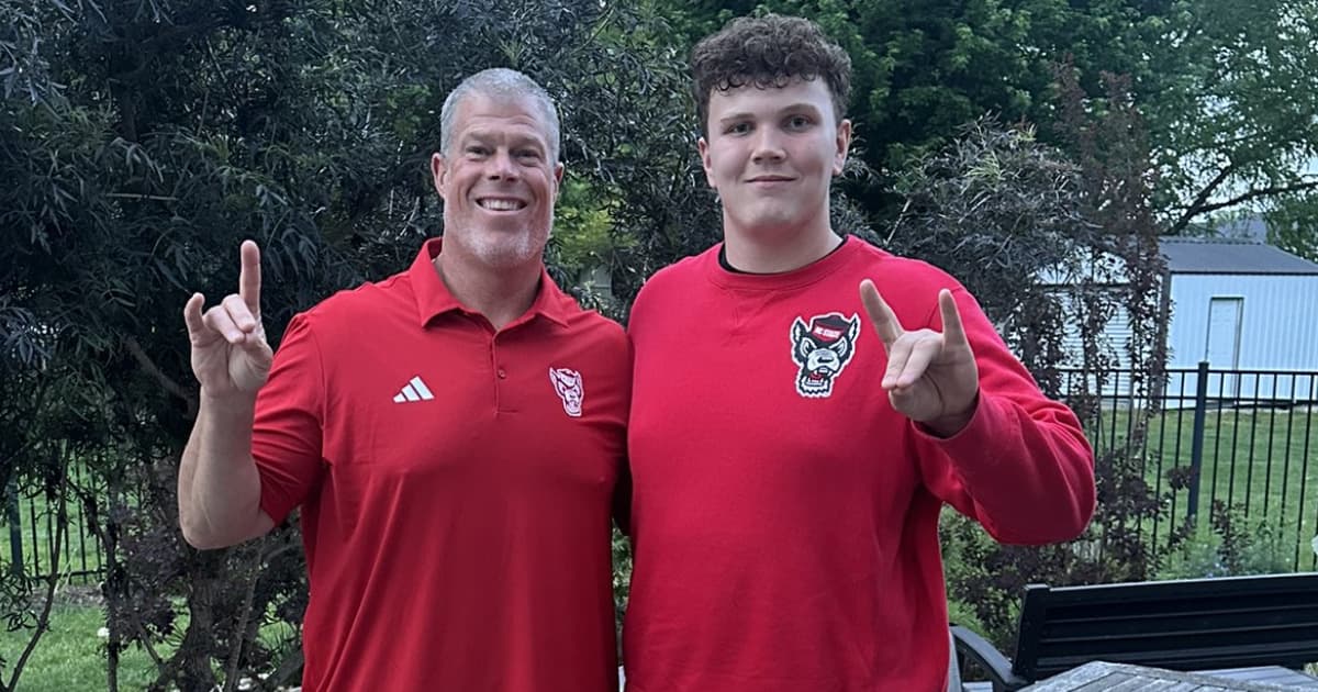 NC State lands OT Conner Rutherford after Indiana makes late push