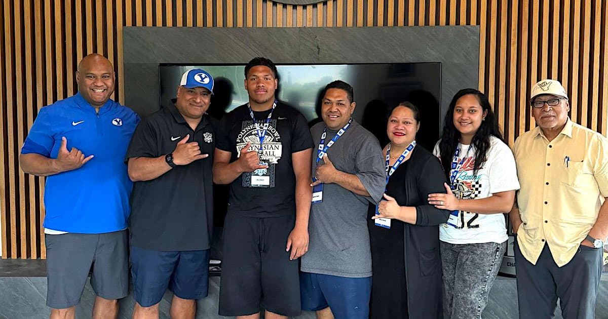 Fast rising DL Maa’imoa Havili commits to dream school, ‘I’m a BYU Cougar’