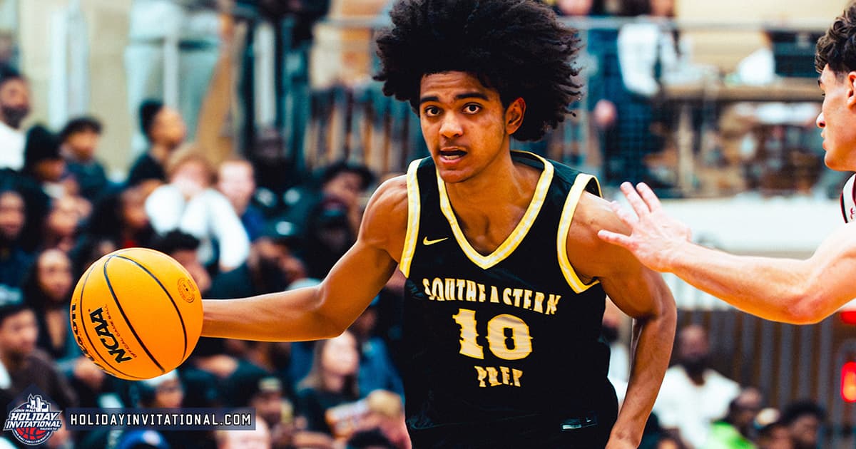 2027 Top-10 overall recruit Beckham Black completes official visit to Georgetown