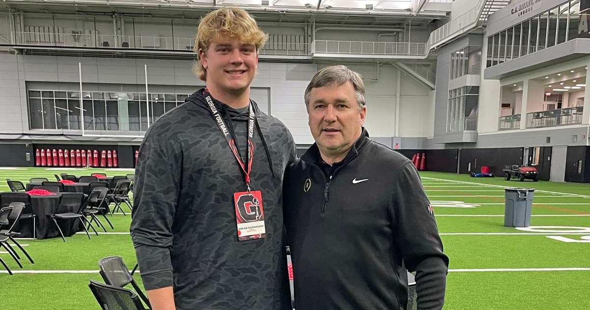 Georgia lands a commitment from in-state OL Abram Eisenhower