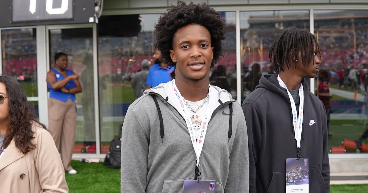 4-star WR Trey Haralson commits to SMU