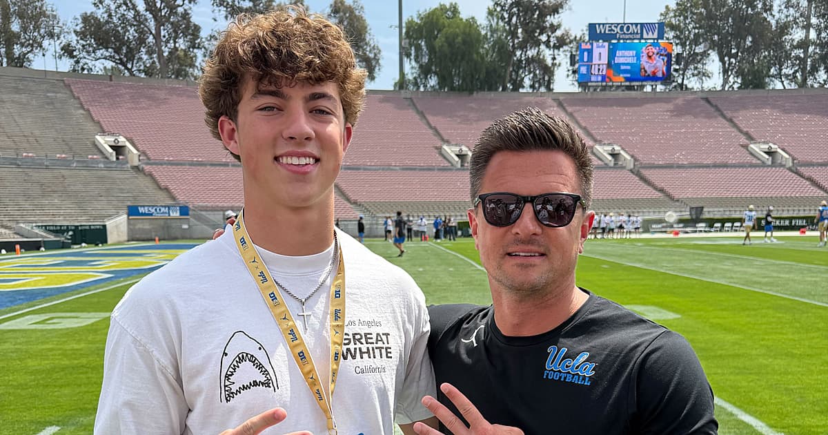 WR Rob Larson joins UCLA’s big week, becomes latest Bruin commitment