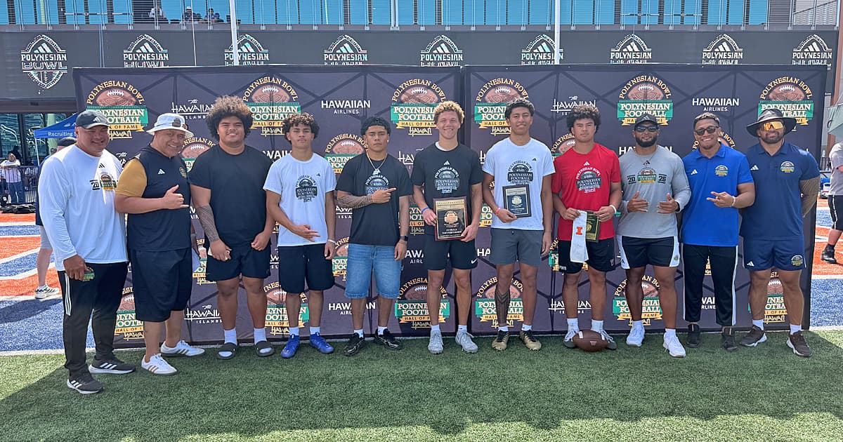 Polynesian Bowl Combine MVPs and new selections to the 2027 and 2028 Polynesian Bowl