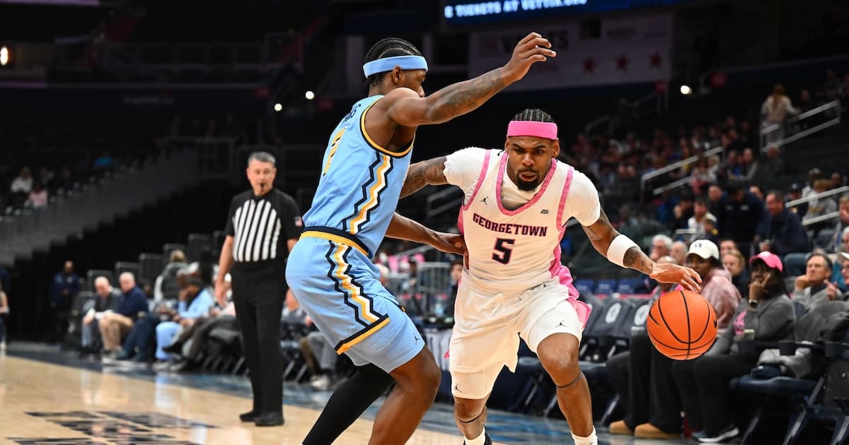 Georgetown transfer KJ Lewis commits to USC