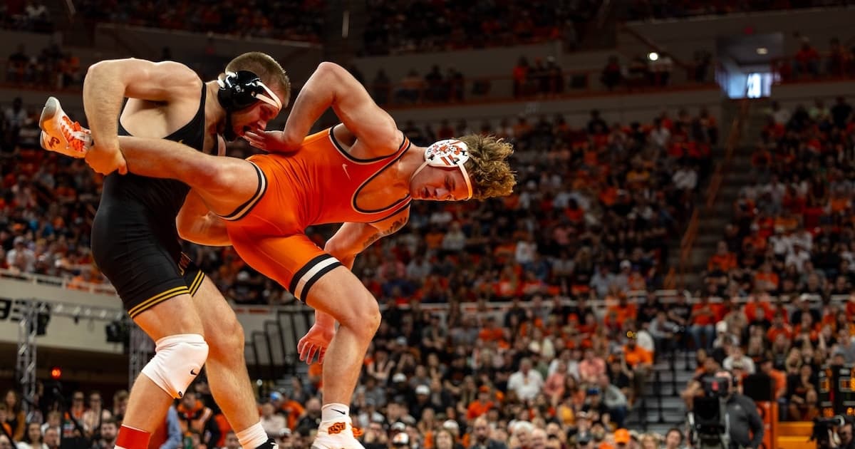 Oklahoma State wrestler Brayden Thompson enters NCAA transfer portal