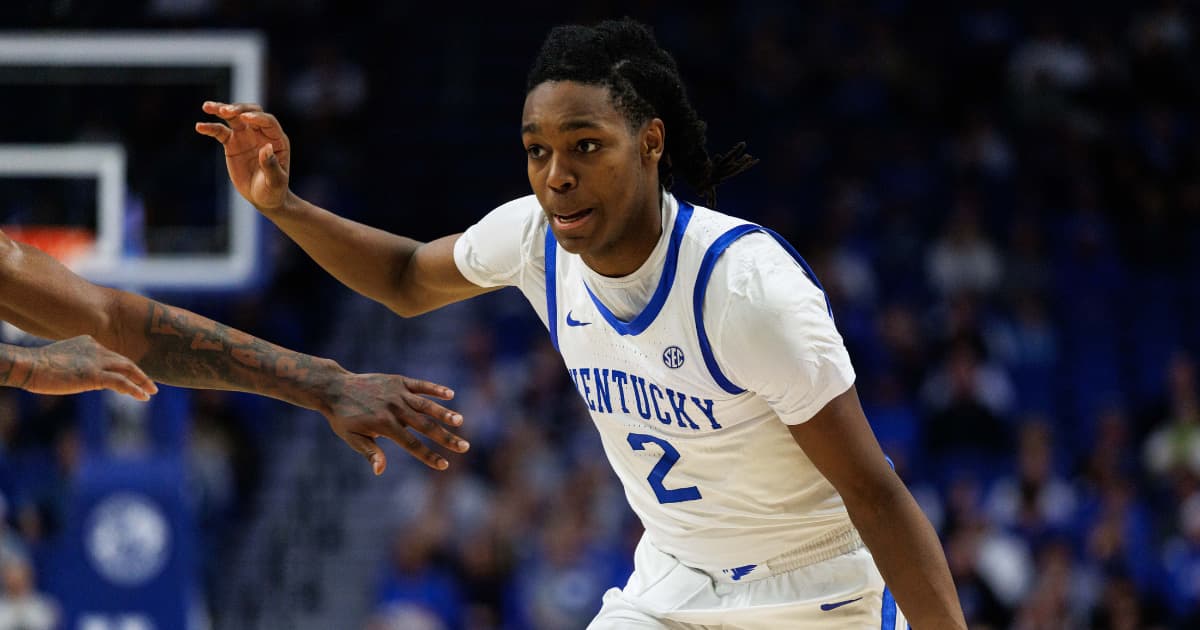 Kentucky guard Jasper Johnson plans to enter the NCAA Transfer Portal