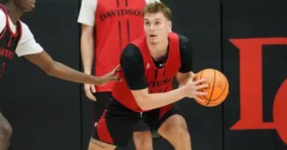 Davidson shooting guard Roberts Blums plans to enter the NCAA Transfer Portal