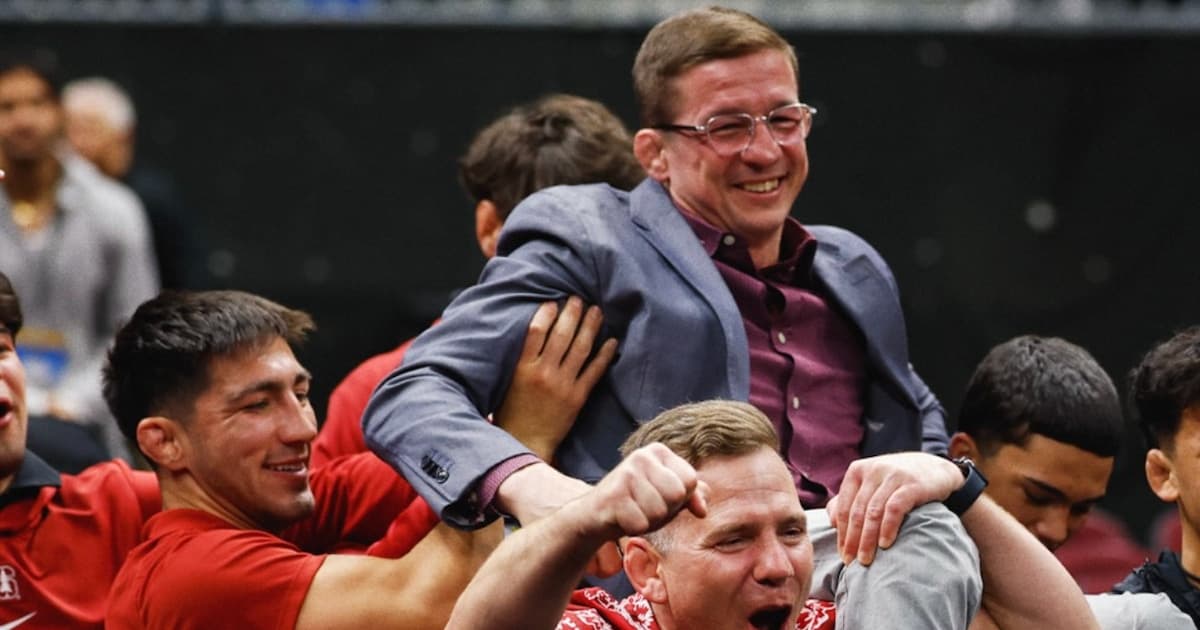 Stanford wrestling coach Chris Ayres releases eye-opening statement amid Cardinal wrestlers in transfer portal