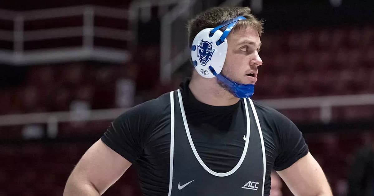 Duke heavyweight wrestler Connor Barket enters NCAA transfer portal