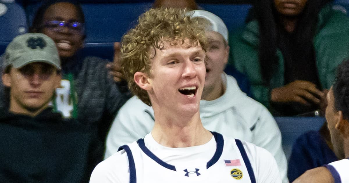 Notre Dame forward Garrett Sundra plans to enter Transfer Portal