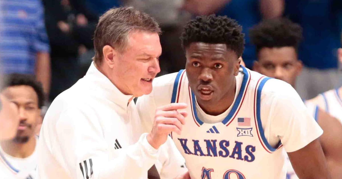 Kansas center Flory Bidunga plans to enter NCAA transfer portal, declares for 2026 NBA Draft