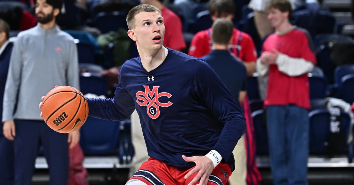 Saint Mary’s transfer forward Paulius Murauskas commits to Arizona State