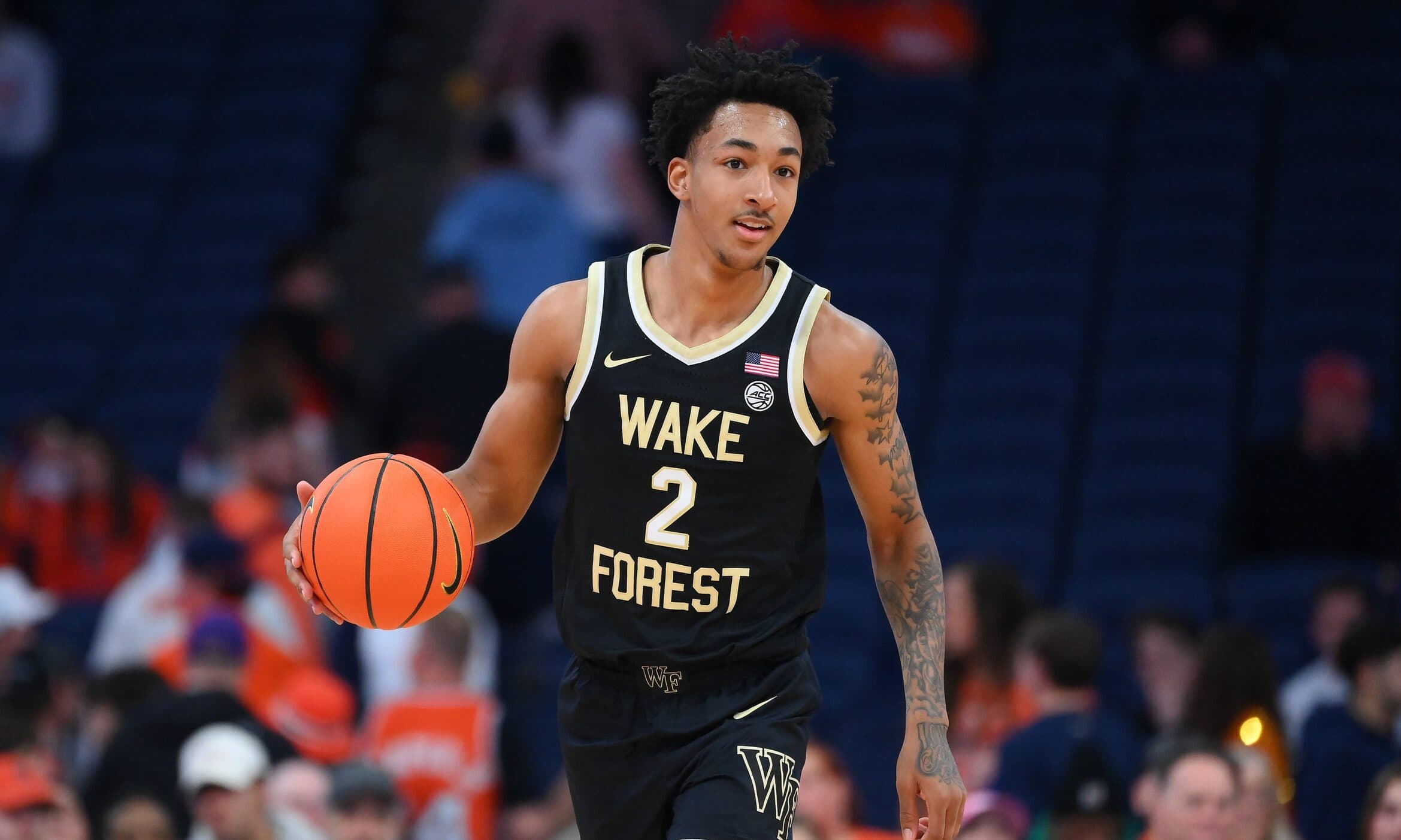Wake Forest guard Juke Harris plans to enter transfer portal, testing NBA Draft process