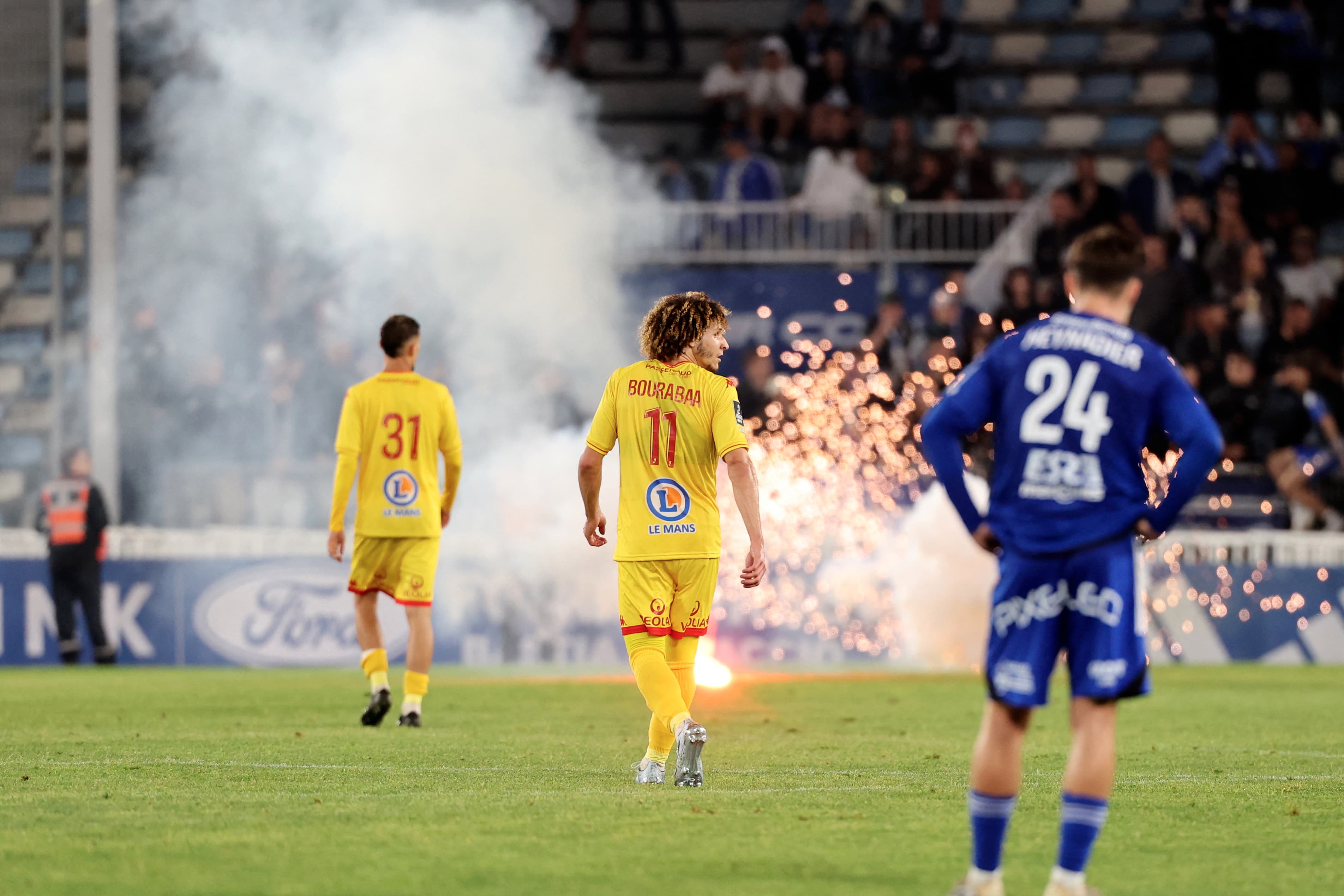 😱 Unbelievable! Bastia-Le Mans stopped seconds before Le Mans' promotion