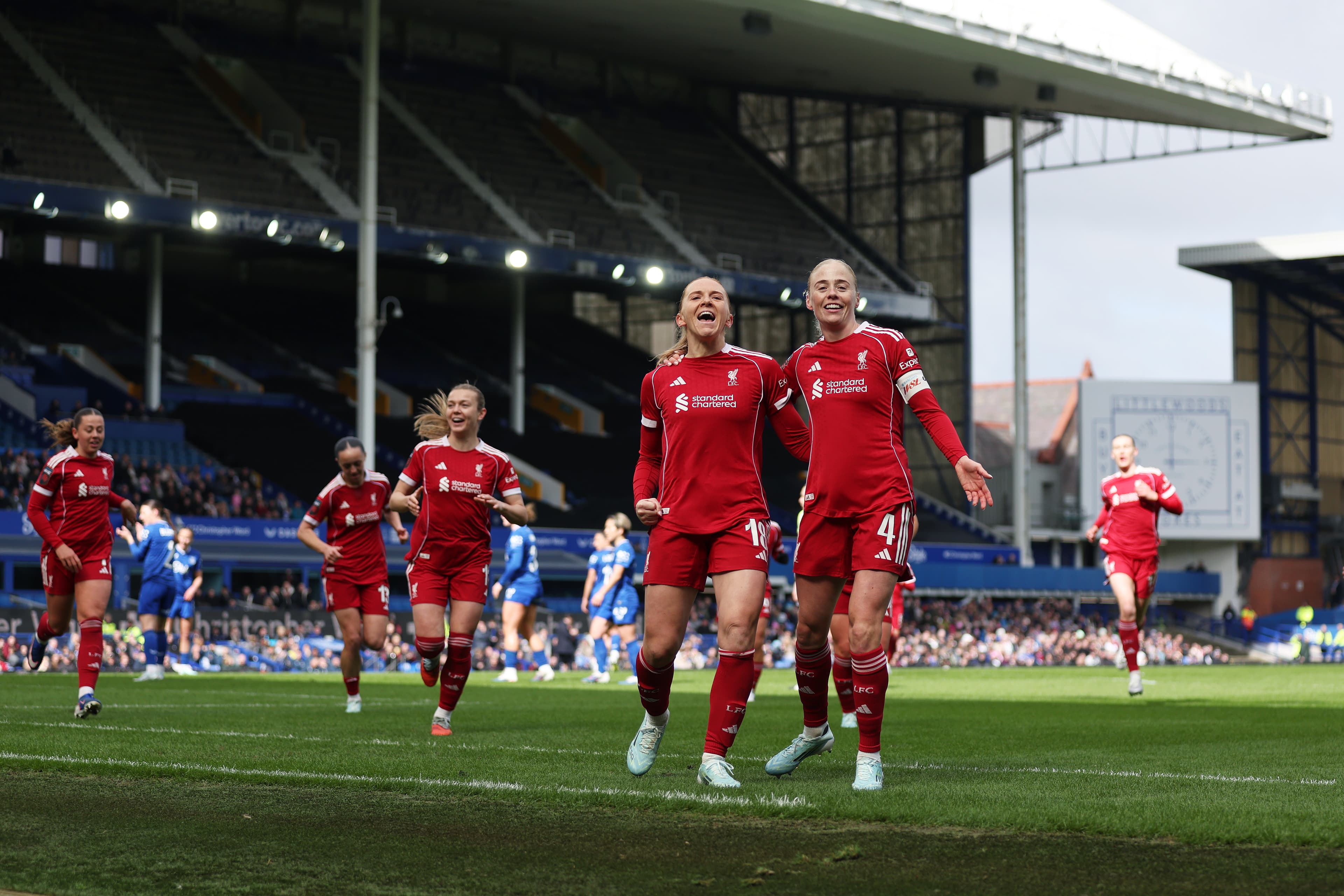 🎥 Holland ends dream WSL derby half for Liverpool in style with screamer
