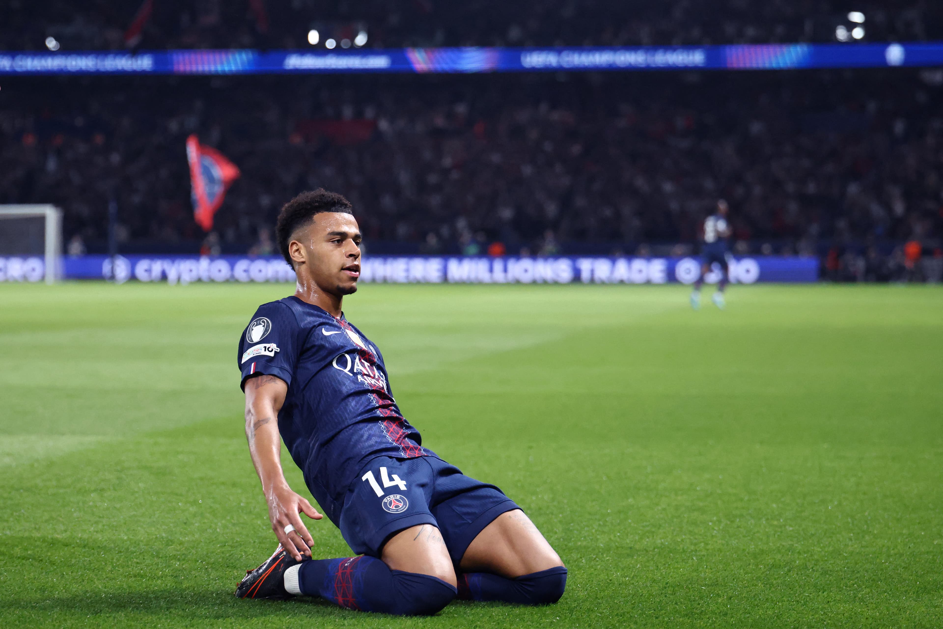 🔥 Doué scores against Liverpool, matches Mbappé's UCL record