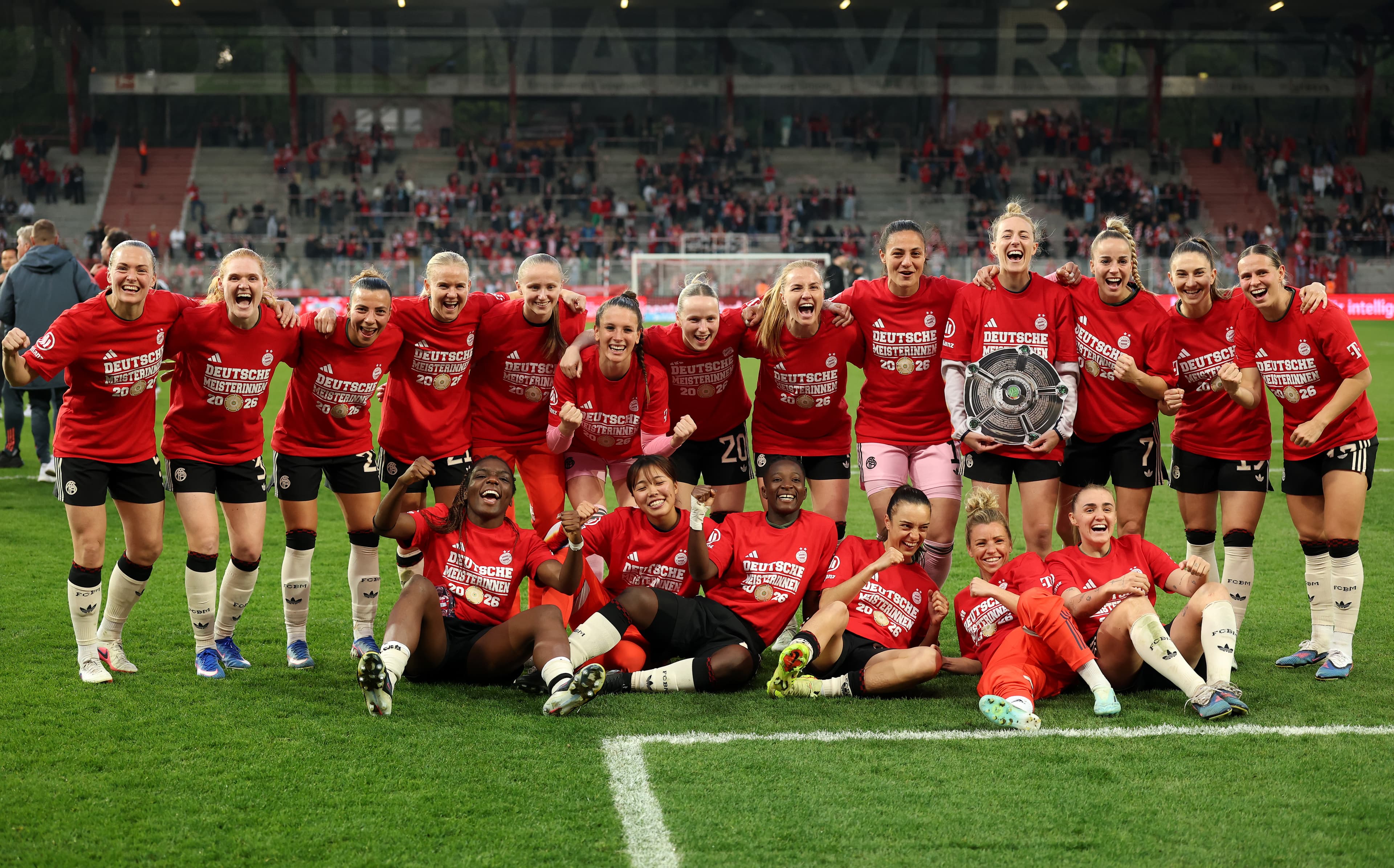 No brakes: Bayern women celebrate title wildly