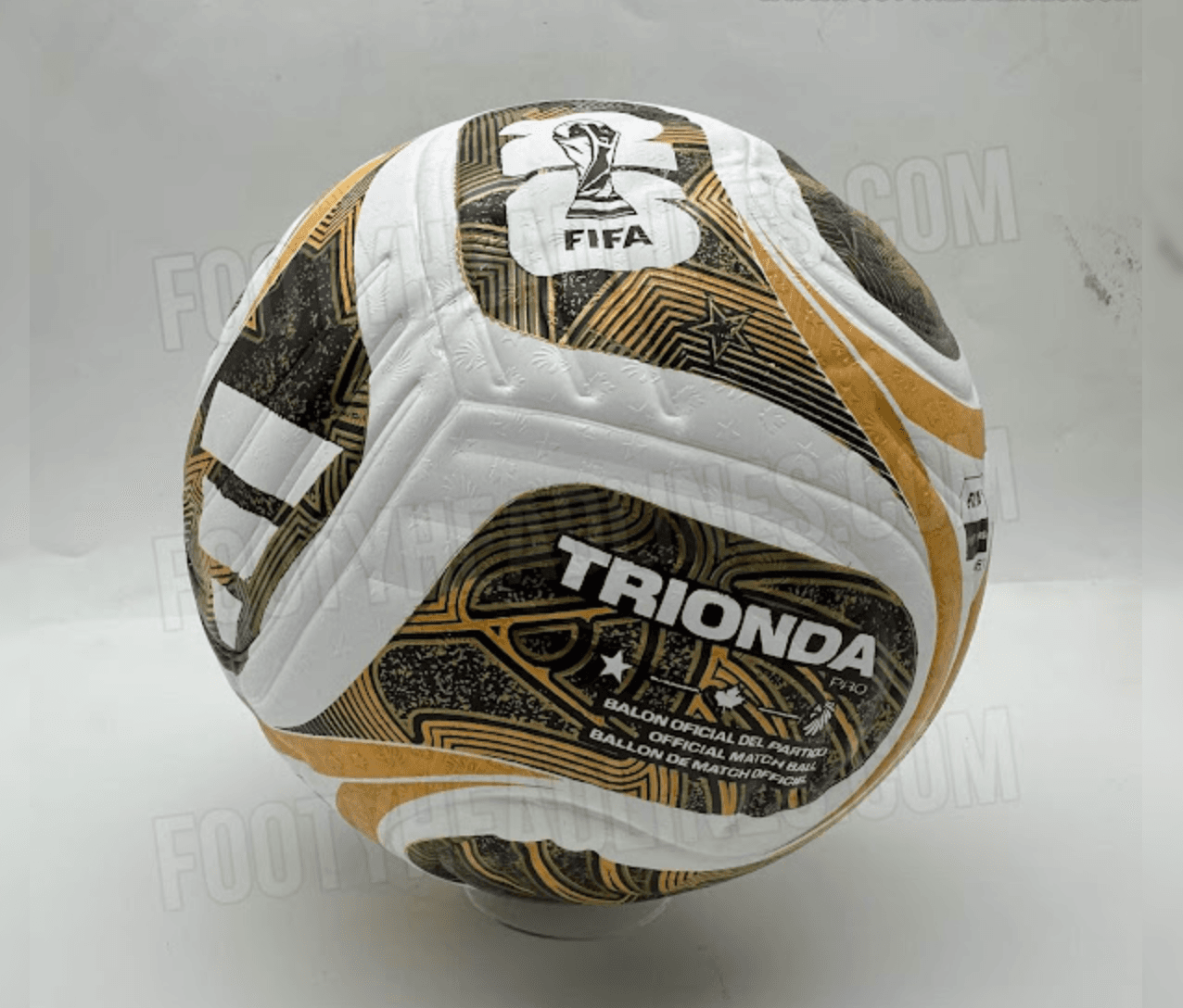 Alleged 2026 World Cup final ball leaks online; see 📸